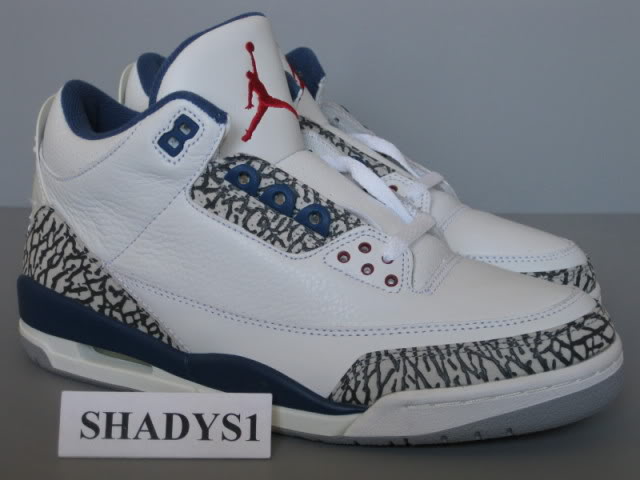 jordan 3 true blue 2001