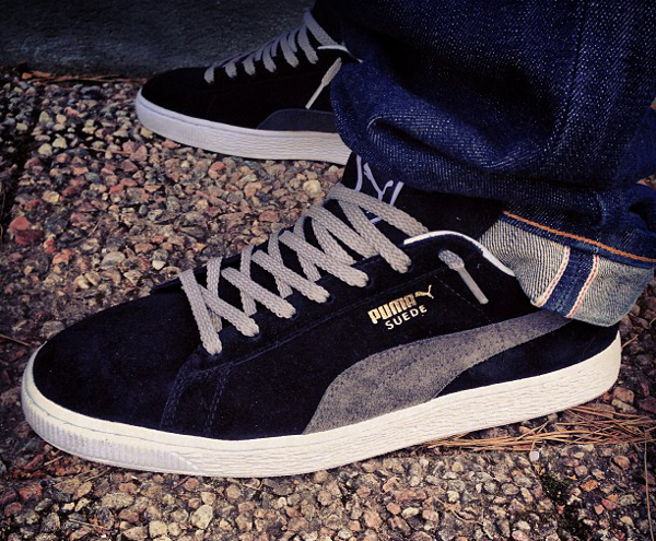 comment nettoyer puma suede