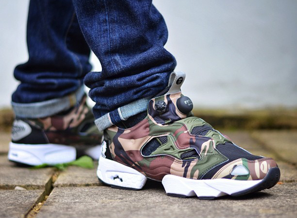 bape reebok pump fury for sale