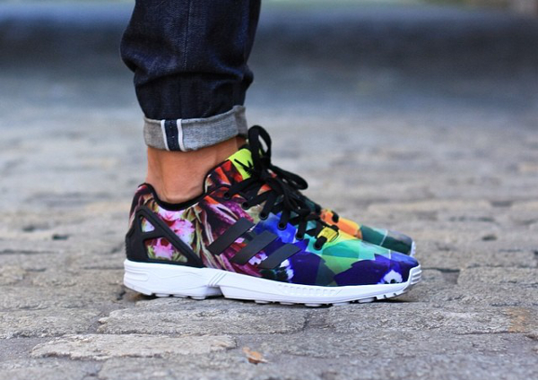 zx flux multicolor homme