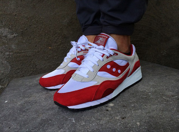 saucony shadow 6000 red white