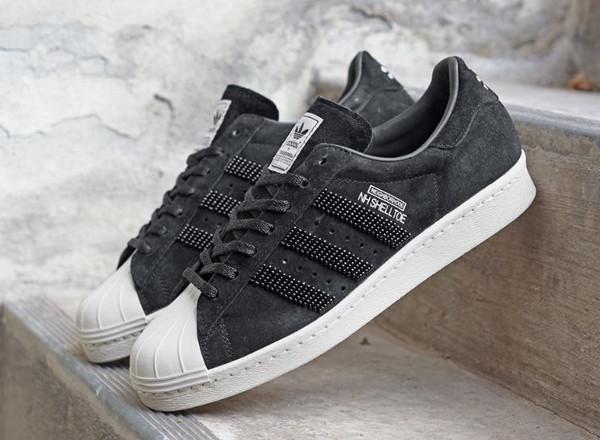 adidas superstar la marque aux 3 bandes black