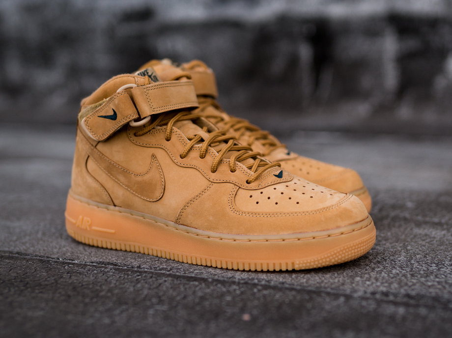 mid wheat air force ones