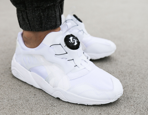 puma disc blaze blanche