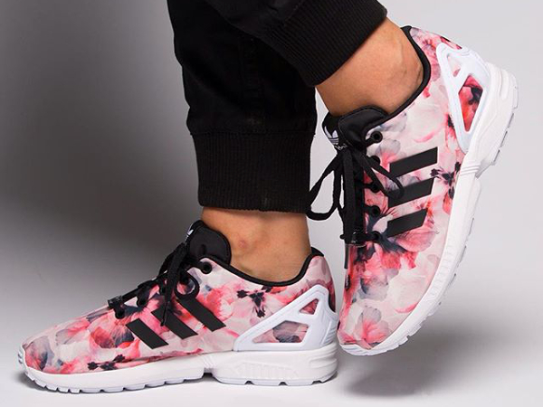 adidas zx flux flowers