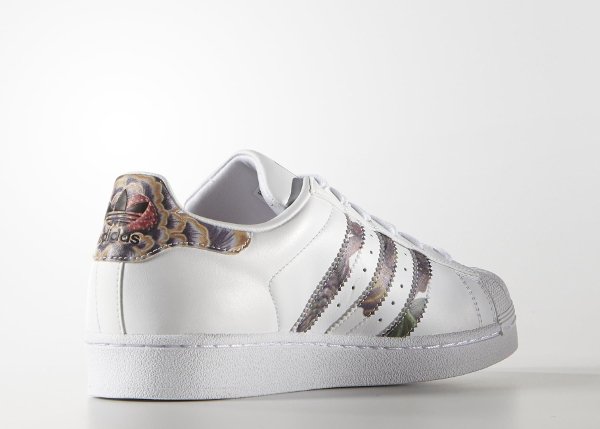 adidas Originals Shoes Wmns Superstar Russian inspired floral 