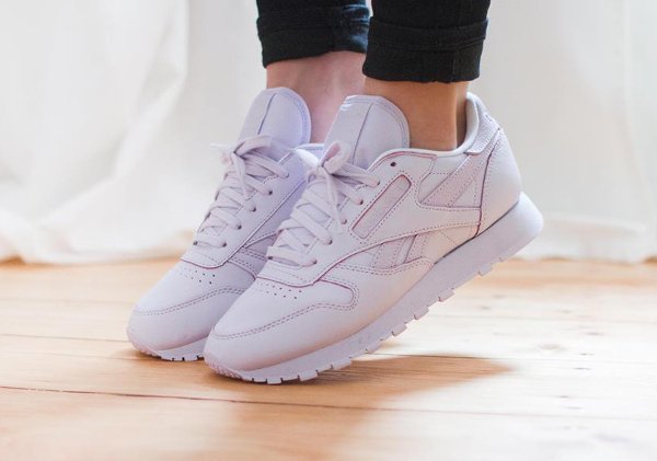 reebok classic leather rose pale
