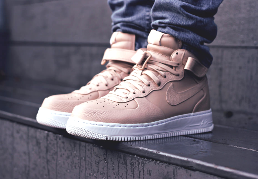 nike air force 1 mid femme blanche