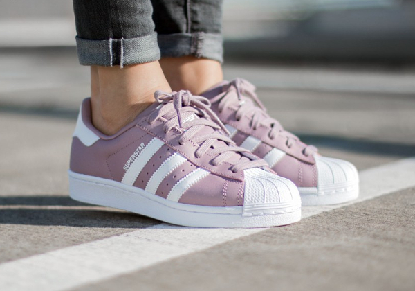 adidas superstar mauve