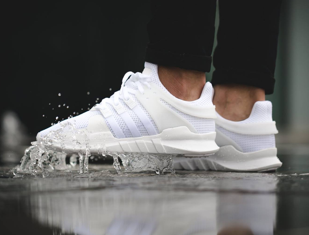 adidas eqt support adv triple white