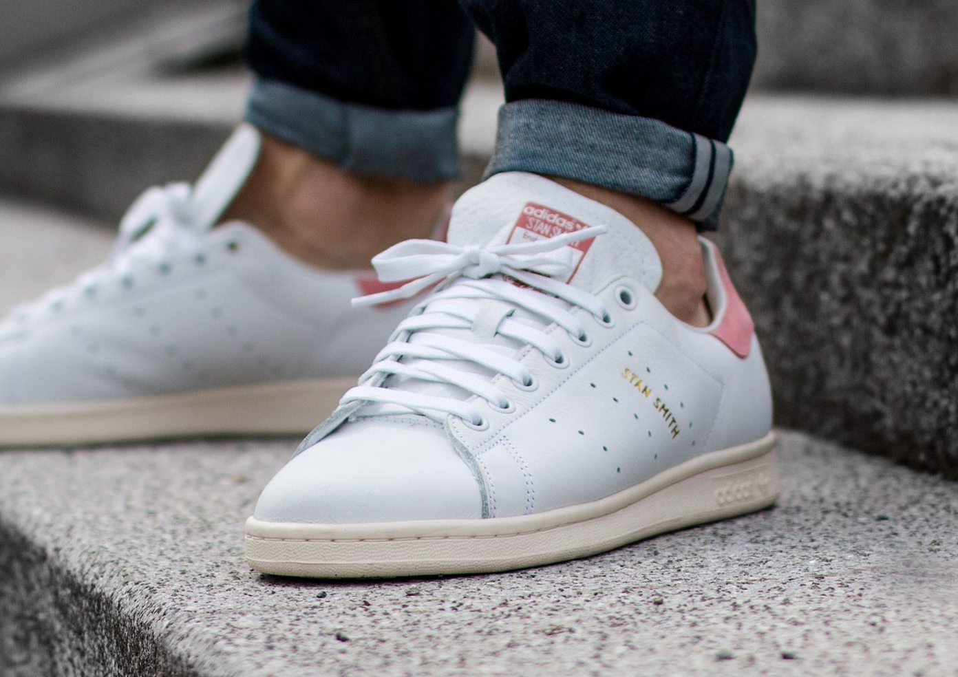 stan smith vintage pink