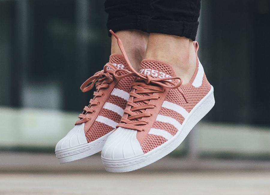 adidas originals superstar primeknit mens Pink