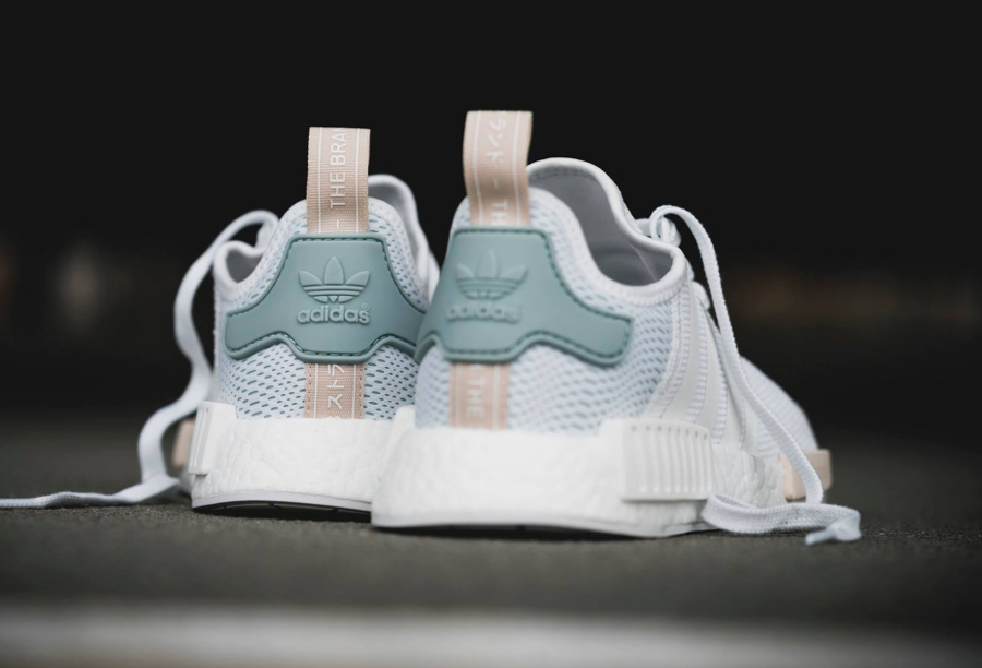 adidas nmd white and turquoise