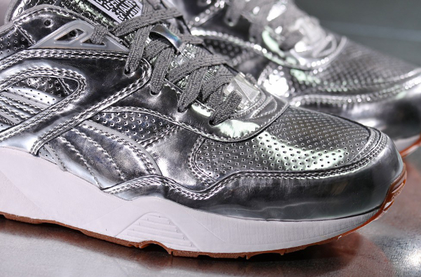 puma r698 metallic silver