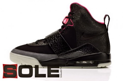 Authentique Nike Air Yeezy Black Pink