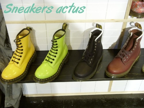 Photos de la nouvelle collection printemps été 2011 Dr Martens