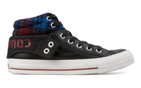 converse woolrich padded collar