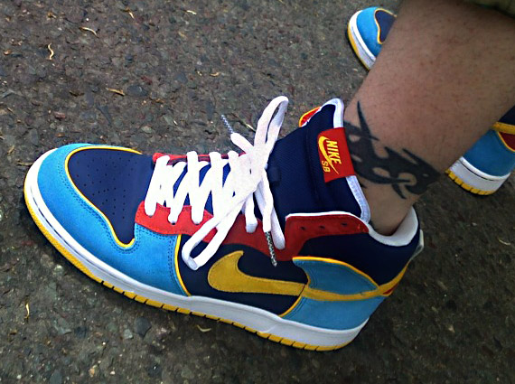 nike hiking sb dunk high pacman