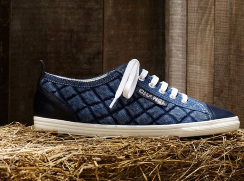 high-top sneakers med baroktryk