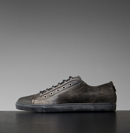 Hogan leather lace-up sneakers