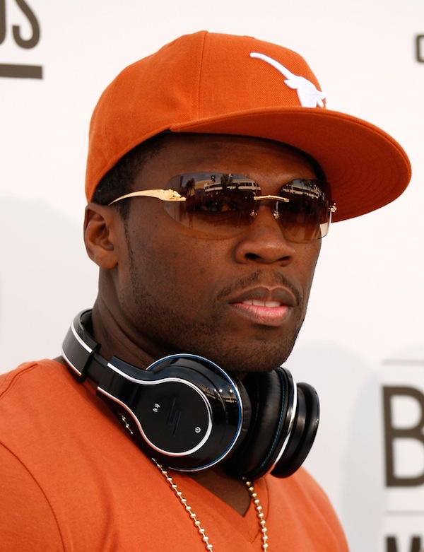 50 Cent en lunettes Cartier