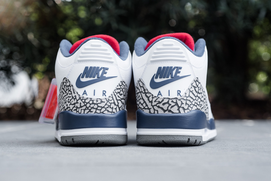 jordan 3 white cement blue