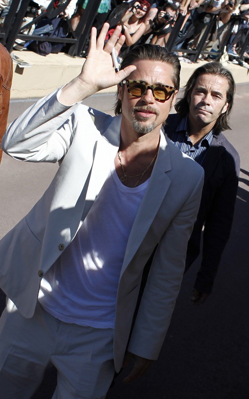 Brad Pitt en lunettes Tom Ford