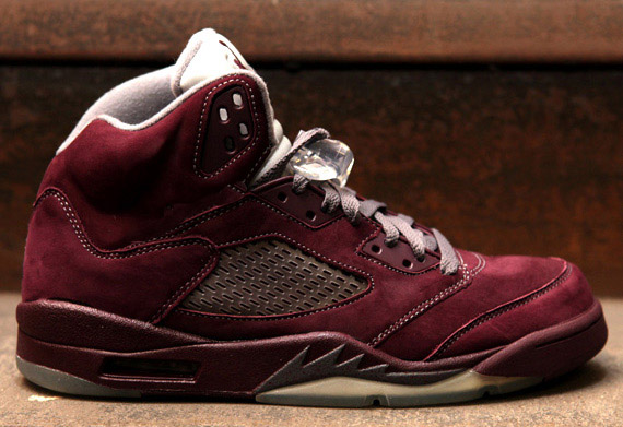 burgundy jordans 23