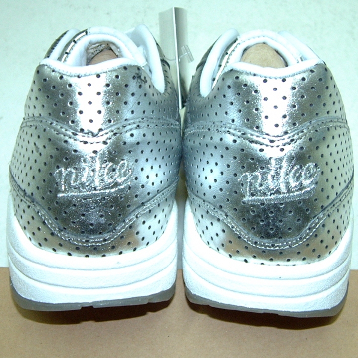  Nike Air Max 1 Silver Perforated Medals Olympic
