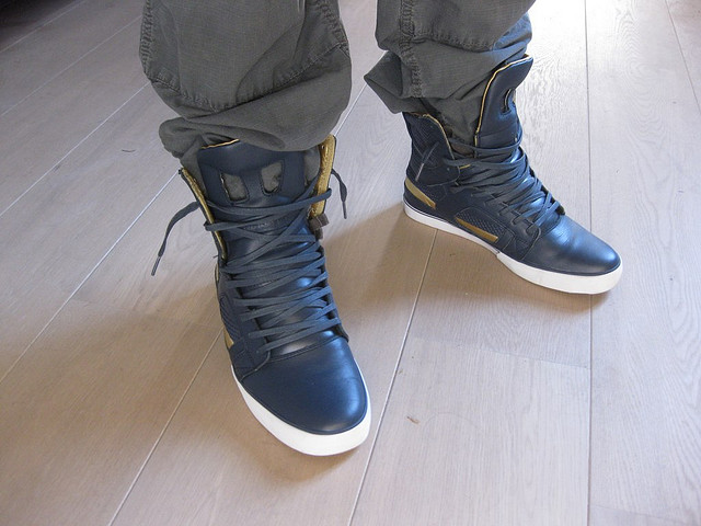 Supra Skytop 2 Blue Gold