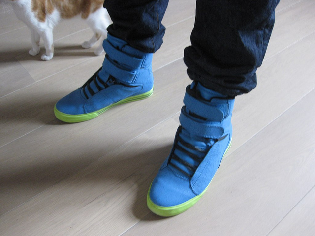 Sneakers de collection Nike Air Yeezy Net Supra TK Society