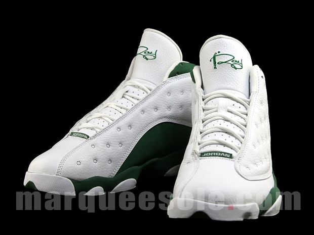 Air Jordan 13 Ray Allen Boston Home PE