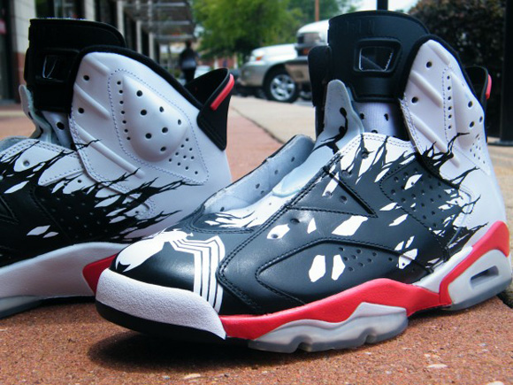 Air Jordan 6 (VI) Venom (Spiderman)