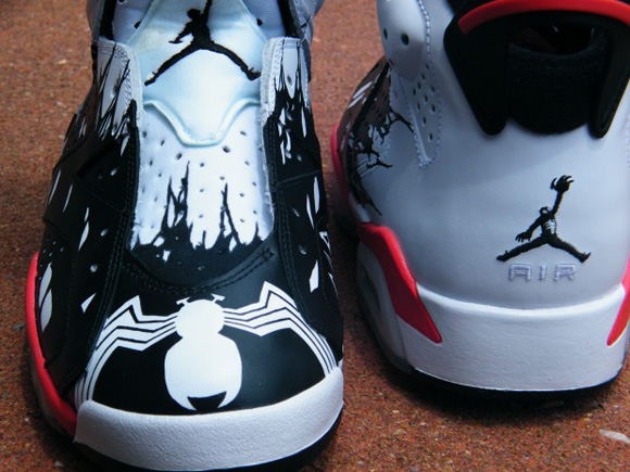 Air Jordan 6 (VI) Venom (Spiderman)