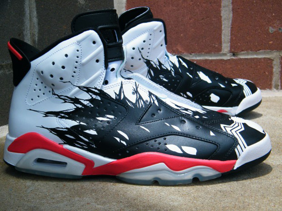 Air Jordan 6 (VI) Venom (Spiderman)