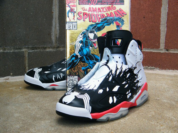 Air Jordan 6 (VI) Venom (Spiderman)