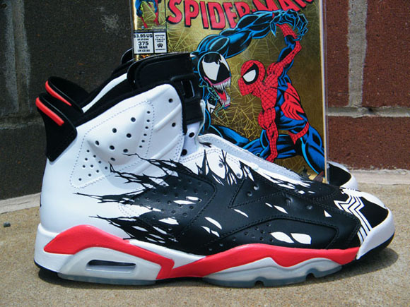 Air Jordan 6 (VI) Venom (Spiderman)