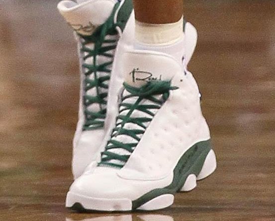 Air Jordan 13 Ray Allen Boston Home PE