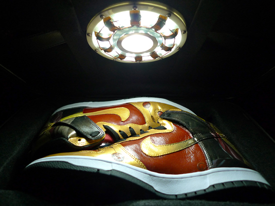 Nike Dunk High Ironman customisée