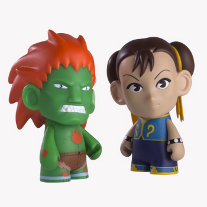 Street Fighter (Capcom) x Kidrobot - Blanka & Chun Li