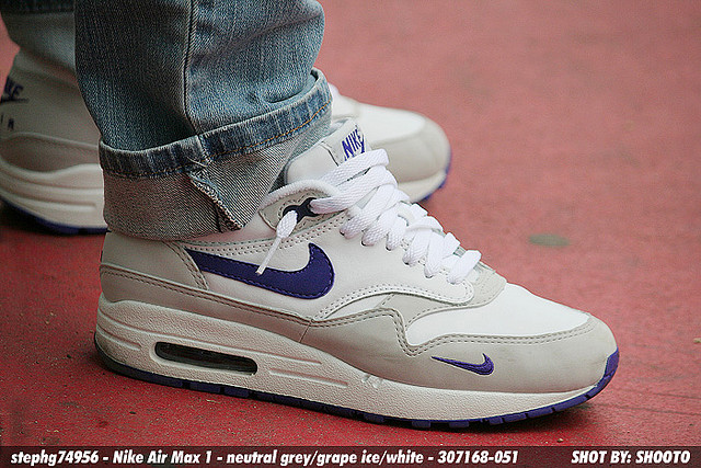 nike air max 1 grape