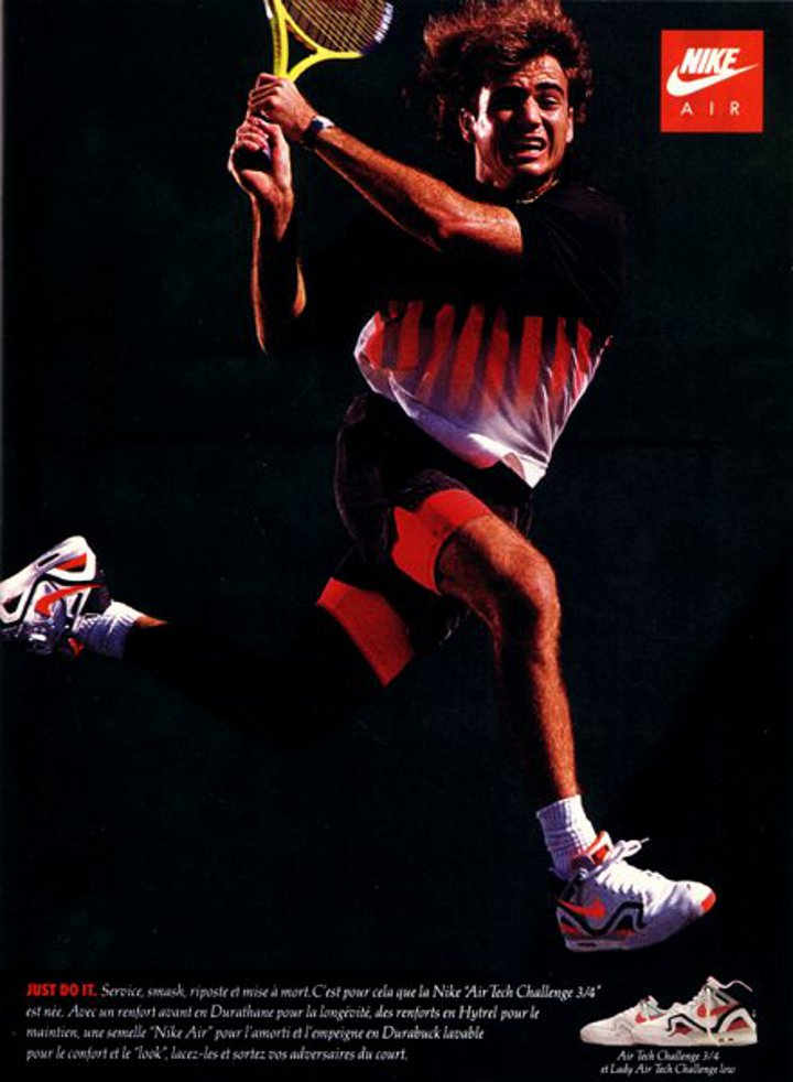 Publicité Nike Air tech Challenge 