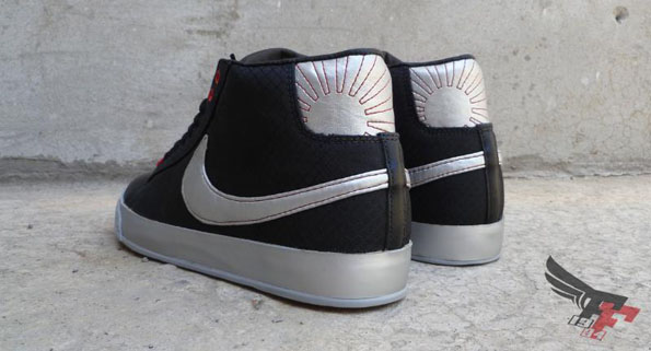 Nike Blazer “Rising Sun” (soleil levant) par Fresh & Fly