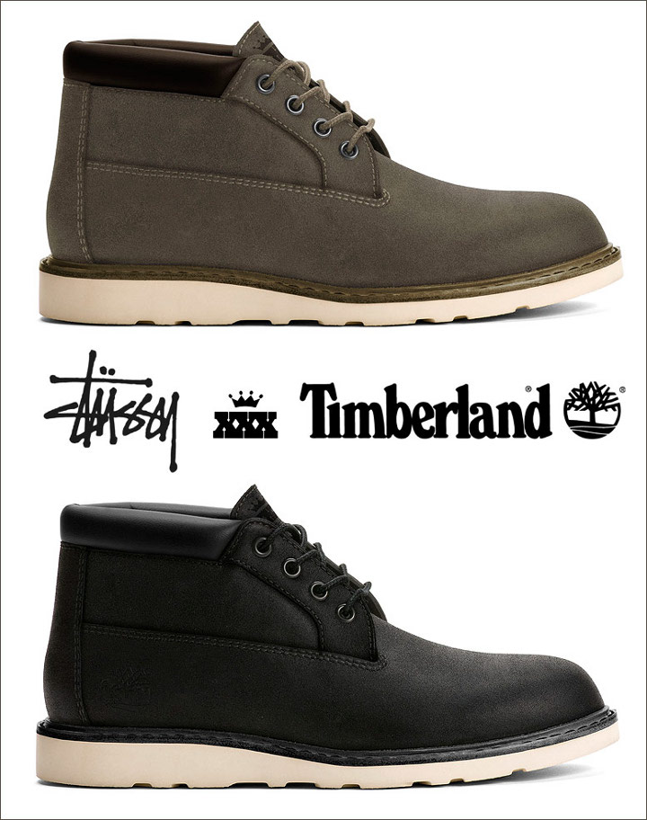 Timberland Chukka Boot x Stussy