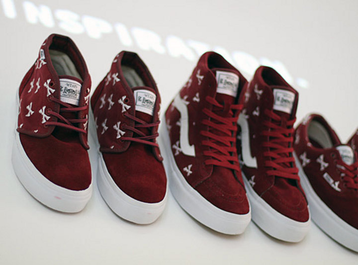 Vans Syndicate x WTAPS Burgundy “Bones”