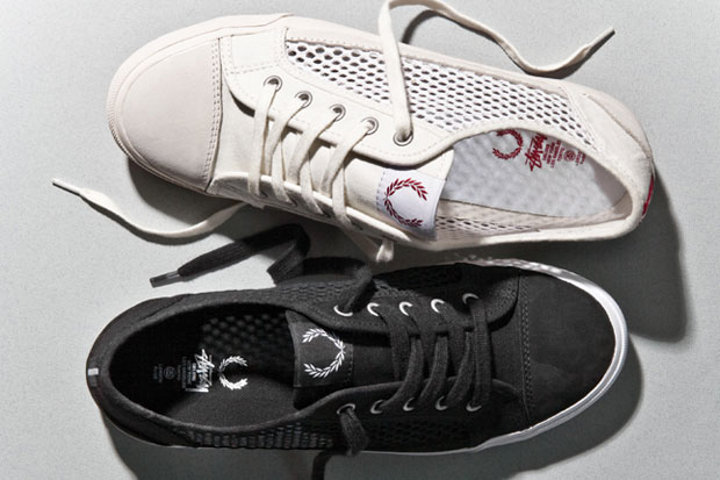 Fred Perry x Stussy Deluxe Mesh Sneakers 