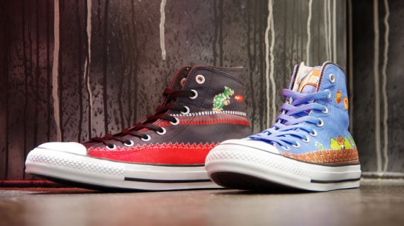 Converse Chuck Taylor All Star x Super Mario Bros "double upper"