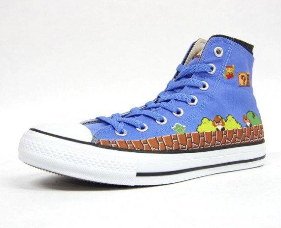 Converse Chuck Taylor All Star x Super Mario Bros "double upper"