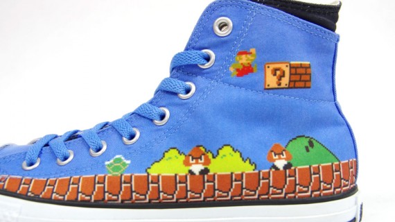 Converse Chuck Taylor All Star x Super Mario Bros "double upper"