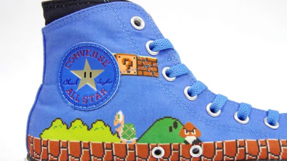 Converse Chuck Taylor All Star x Super Mario Bros "double upper"